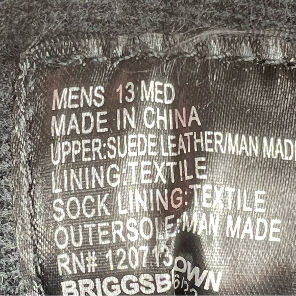 NEW Totes Briggs Men's Brown Suede Waterproof Snow Boots - Picture 8 of 9